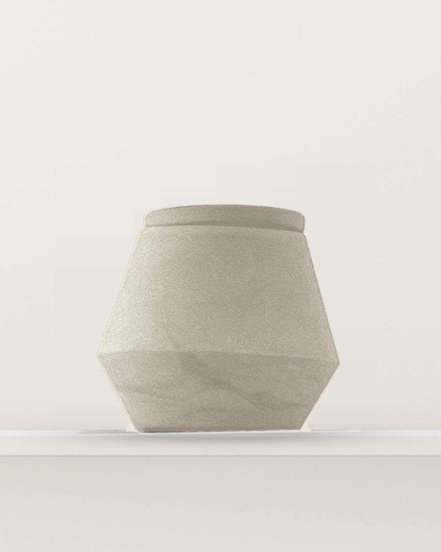 Lidded Jar in oat