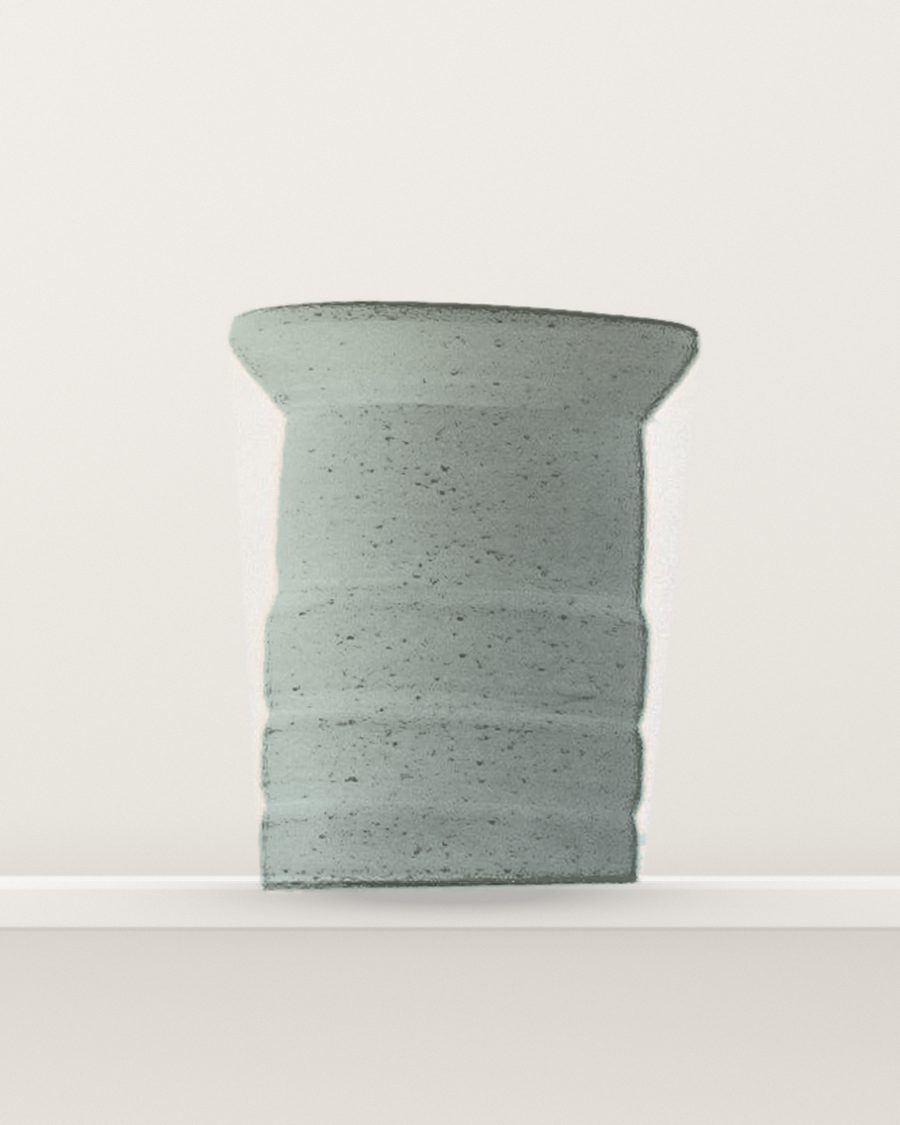 Ridged Vase