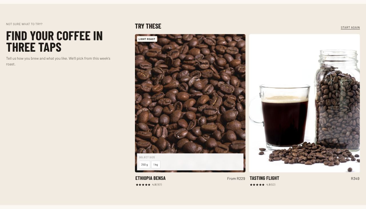 Fresh, and on repeat in the Batch Shopify theme