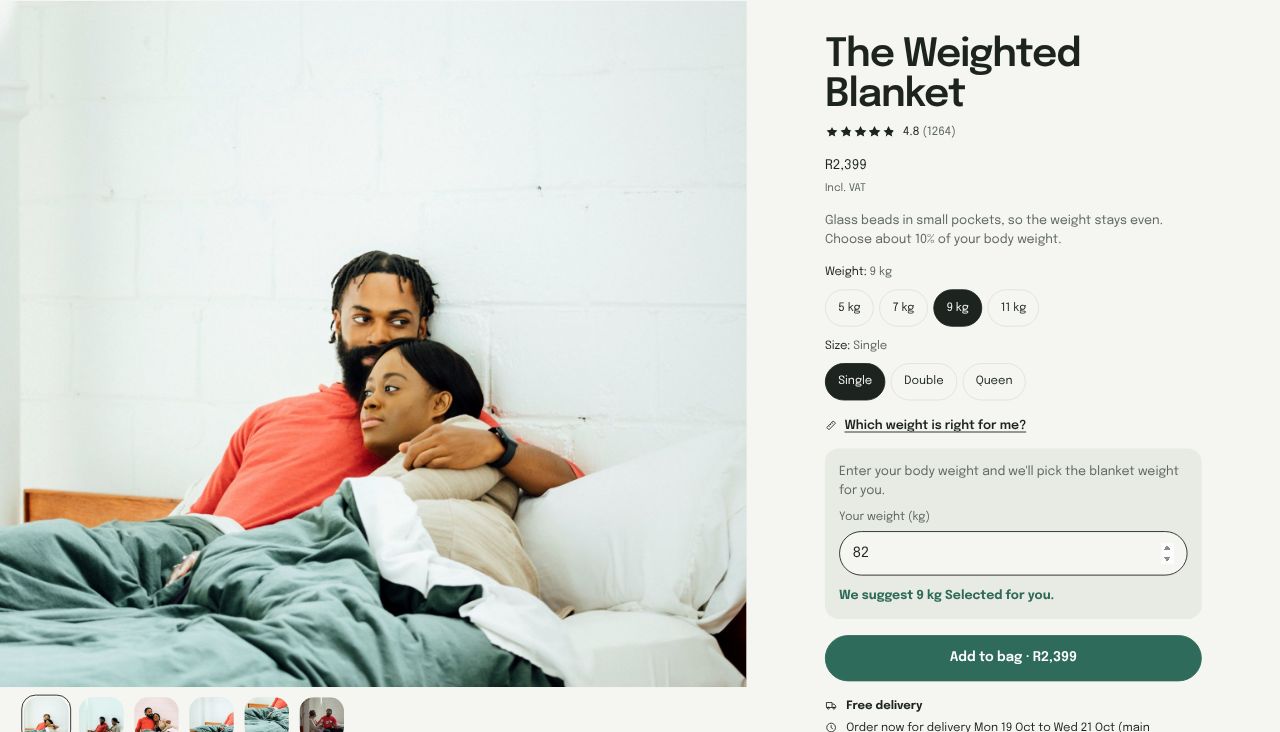 The right option, picked for you in the Solo Shopify theme