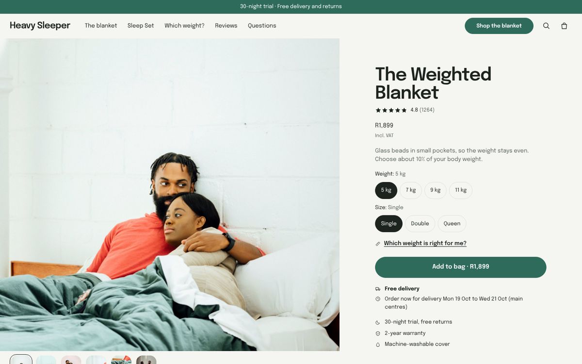 The Solo Shopify theme for single-product brands on a laptop
